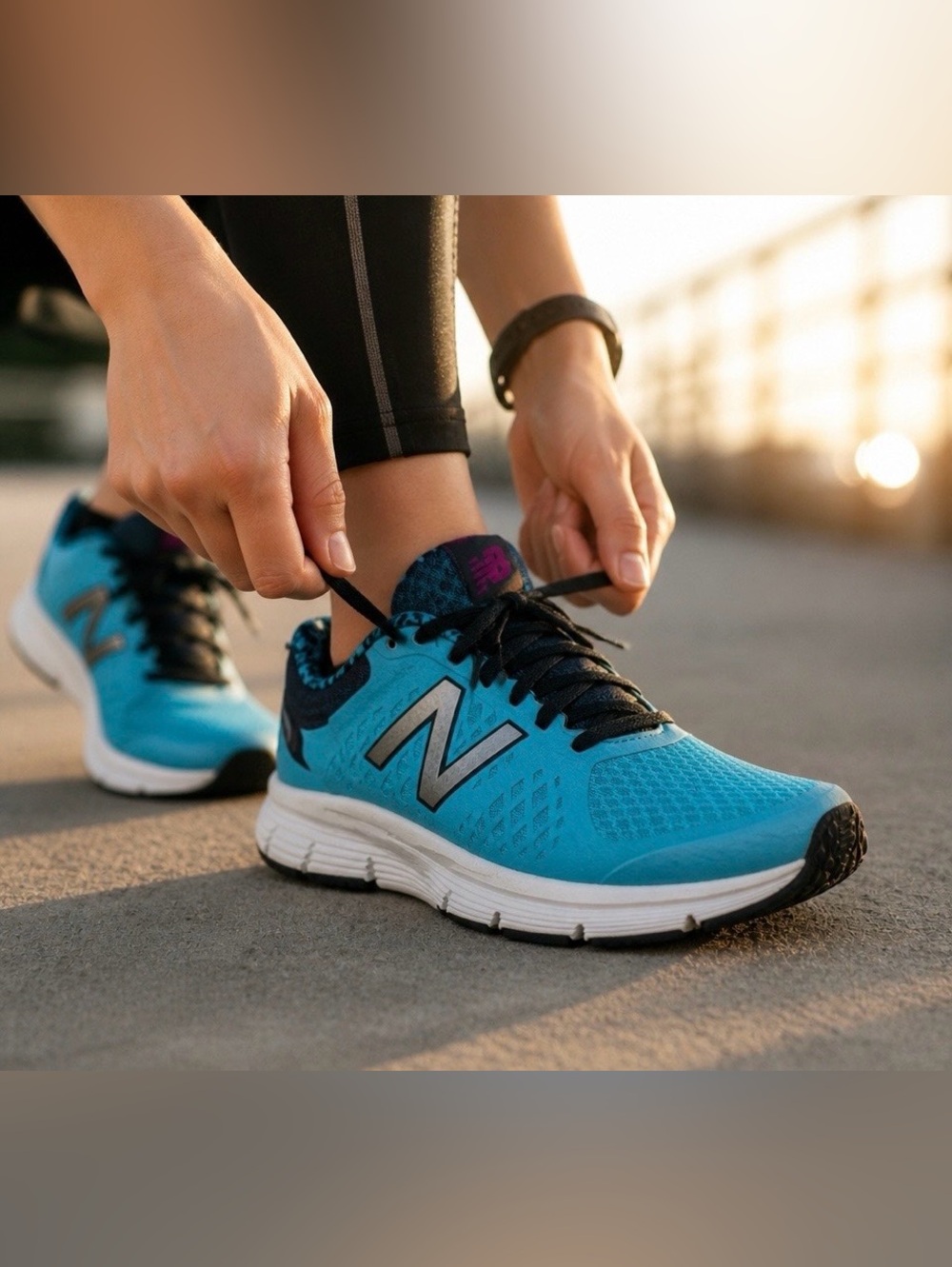 New Balance 771 Cush+ Women’s Running Blue/Turquoise Athletic Sneakers Size 9.5